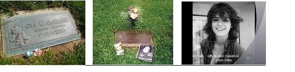 Gia Carangi grave site