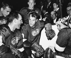 Gordie Howe with the Red Wings, 1946