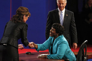 Gwen Ifill, 2008 Vice President debate