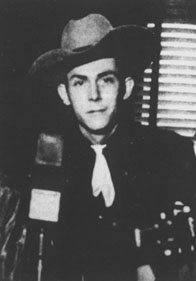 Hank Williams on the radio