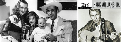 Hank Williams and his family