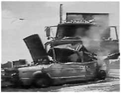 Scene of Harry Chapin car crash