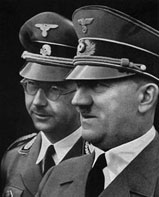 Heinrich Himmler with Hitler
