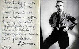 Heinrich Himmler love letter