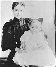 Henry Ford's wife and son