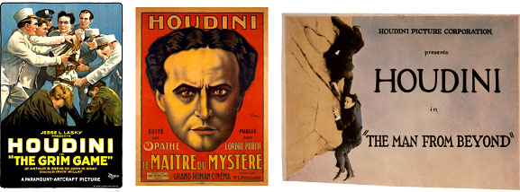 Henry Houdini movie posters