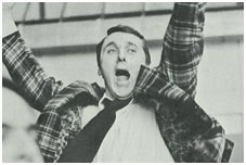 Herb Brooks celebrating a win