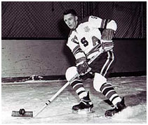 Herb Brooks playing in the Olympics, 1960's