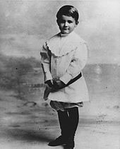 Howard Hughes childhood photo