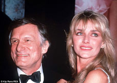 Hugh Hefner and Kimberley Conrad