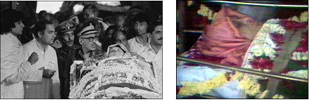 Indira Gandhi funeral