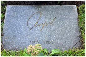 Ingrid Bergman Grave