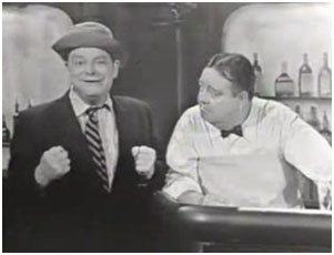 jackie Gleason and Frank Fontaine