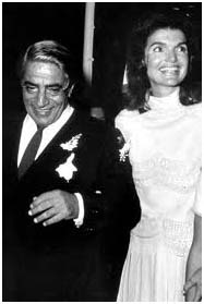 getting married to Aristotle Onassis