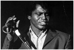 James Brown performing