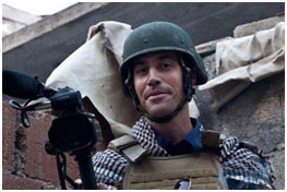 James Foley working as a photo journalist in the middle east