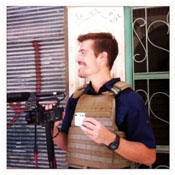 James Foley working as a photo journalist in the middle east