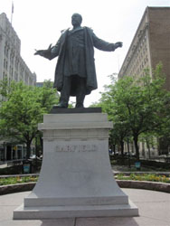 James Garfield statue in Cincinnati