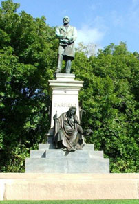 James Garfield statue in San Francisco's Golden Gate Park