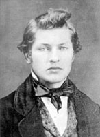 James Garfield in school