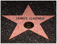 James Garner star on the Hollywood Walk of Fame