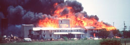 Branch Davidian compound in Waco, Texas