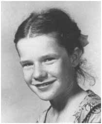 Janis Joplin when she was a child