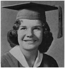 Janis Joplin in high school