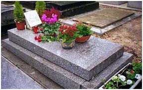 Montparnasse cemetery in Paris