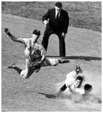 Jerry Coleman playing for the Yankees