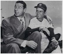 Jerry Coleman with Joe DiMaggio