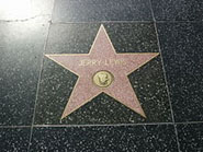 Jerry Lewis star on Hollywood's walk of fame