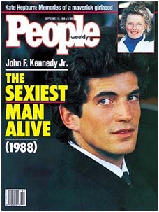 John F. Kennedy, Jr cover of people magazine