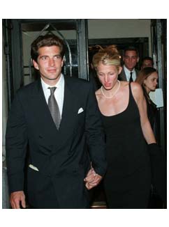 John F. Kennedy, Jr with Carolyn Bessette