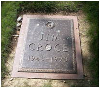 Jim Croce's buried at Haym Salomon Memorial Park, in Frazer, Pennsylvania