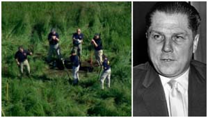 FBI searching for Jimmy Hoffa