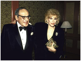 Joan Rivers with Edgar Rosenberg