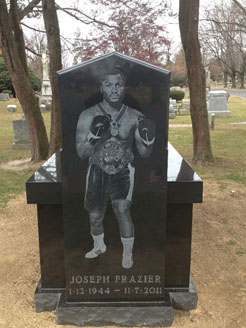 Joe Frazier grave