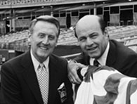 Joe Garagiola with Vin Scully