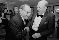 Joe Garagiola with Yogi Berra