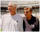 Joe Paterno with Jerry Sandusky