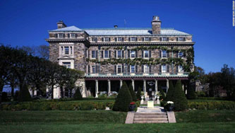 Rockefeller Kykuit estate in Westchester County, New York