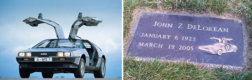 John DeLorean grave