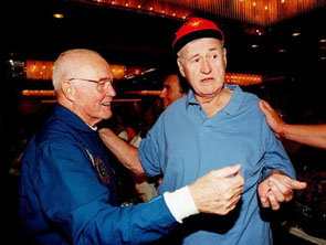 John Glenn and Ted Williams