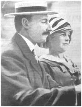 John Jacob Astor with wife, Madeleine