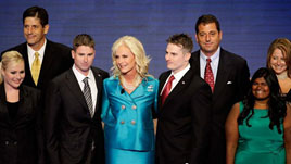 Roberta McCain and his 7 children