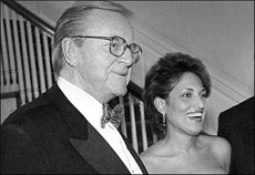 John McLaughlin and wife, Cristina