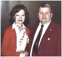 John Wayne Gacy with Rosalynn Carter
