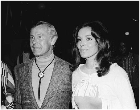 Johnny Carson with Joanne Copeland