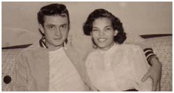 Johnny Cash with Vivian Liberto
